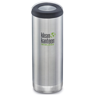 Borraccia termica Klean Kanteen TK Wide loop 16 oz argento BrushedStainless