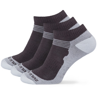 Calze Zulu Merino Summer M 3-pack grigio/marrone