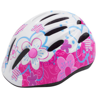 Casco per bambini Etape Rebel bianco/rosa White / pink-flowers