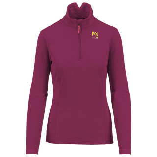 Felpa da donna Karpos Pizzocco W Half Zip viola Raspberry R.