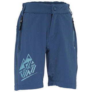 Pantaloncini da ciclismo per bambini Silvini Acri blu Blue