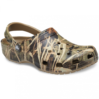 Pantofole Crocs Classic marrone Realtree Khaki