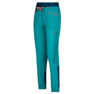 Pantaloni da donna La Sportiva Mantra Pant W blu scuro Lagoon/Storm Blue