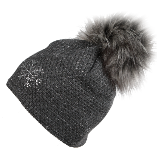 Cappello da donna Sherpa Pham grigio scuro DkGrey