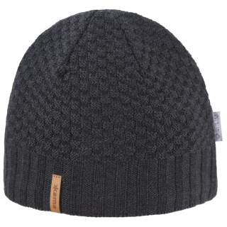 Cappello in merino lavorato a maglia Kama AW63 grigio scuro Tmavě šedá