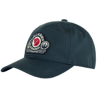 Berretto con visiera Fjällräven Classic Badge Cap blu scuro Dark Navy