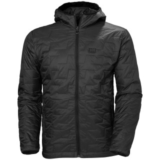 Giacca invernale da uomo Helly Hansen Lifaloft Hooded Insulator Jack nero BlackMatte