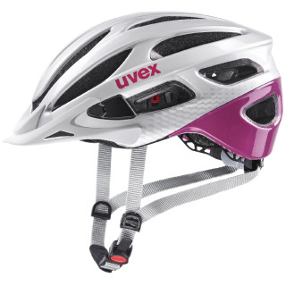 Casco da ciclismo Uvex True bianco SilverFuchsia