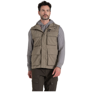 Gilet da uomo Craghoppers NosiLife Adventure Gilet IV marrone Pebble