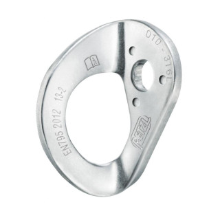 Moschettone ausiliario Petzl Coeur Stainless