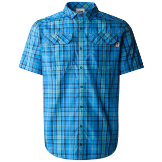 Camicia da uomo The North Face S/S Pine Knot Shirt blu SHADY BLUE PLAID