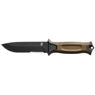 Coltello Gerber Strongarm Serrated marrone Coyote