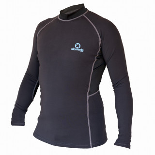 Maglietta funzionale da uomo Elements Gear Orca L/S nero