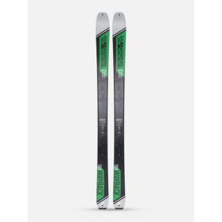 Sci alpini K2 Wayback 88 2023 nero/verde design