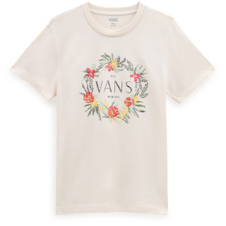 Maglietta da donna Vans Wreath Of Flowers BFF Tee-B bianco antique white