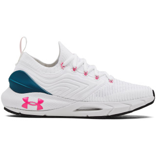 Scarpe da corsa da donna Under Armour W HOVR Phantom 2 INKNT bianco White / Deep Sea / Electro Pink