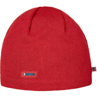 Cappello in merino lavorato a maglia Kama AW19 rosso red