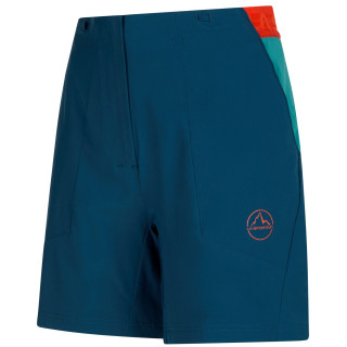 Pantaloncini da donna La Sportiva Guard Short W blu scuro Storm Blue/Lagoon