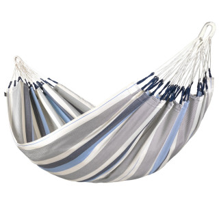 Amaca La Siesta Brisa Single Classic grigio/blu seasalt