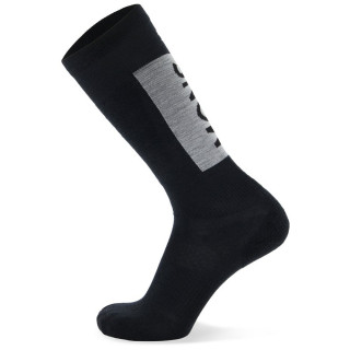 Calze Mons Royale Atlas Merino Snow Sock nero Black