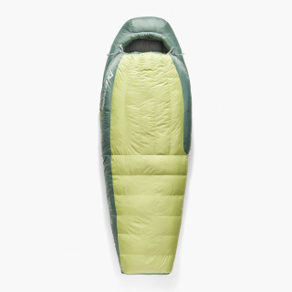 Sacco a pelo in piuma Sea to Summit Ascent Women's -9C Long verde/verde chiaro Celery Green