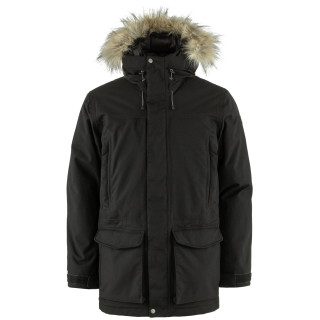 Giacca invernale da uomo Fjällräven Nuuk Lite Parka nero Black