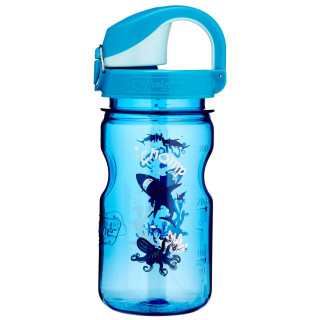 Bottiglia per bambini Nalgene OTF Kids 12oz 350 ml azzurro Chomp