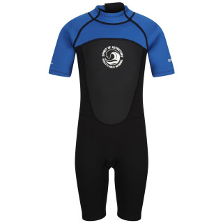 Neoprene Regatta Jnr Shorty Wetsuit blu Black/Nautical Blue/White