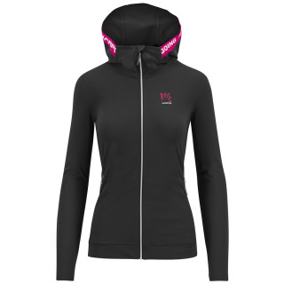 Felpa da donna Karpos Easyfrizz W Full-Zip Hoodie nero Black/Innuendo