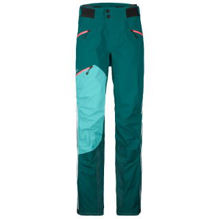 Pantaloni da donna Ortovox W's Westalpen 3L Pants verde Pacific Green