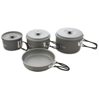 Set di stoviglie Warg Taurus grigio/nero