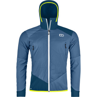 Giacca invernale da uomo Ortovox Sw Col Becchei Hybrid Jkt M blu mountain blue