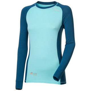 Maglietta sportiva da donna Progress CC NDRZ 46PB azzurro Petrol/Mint