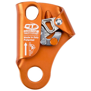 Bloccante Climbing Technology Ascender Simple+ arancione lobster