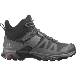 Scarpe da trekking da uomo Salomon X Ultra 4 Mid Wide Gtx nero/grigio black