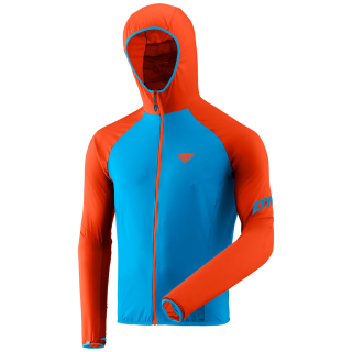 Giacca da uomo Dynafit Alpine Wind 2 M Jkt blu/arancio dawn