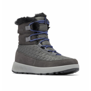 Stivali da neve da donna Columbia Slopeside Peak™ Luxe grigio Shark, Clematis Blue