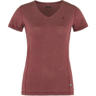 Maglietta sportiva da donna Fjällräven Abisko Cool T-Shirt W rosso Pomegranate Red