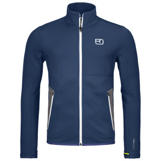 Felpa da uomo Ortovox Fleece Jacket M blu deep ocean