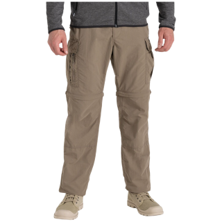 Pantaloni da uomo Craghoppers NosiLife Convertible Cargo Trouser II marrone Pebble