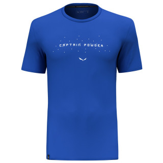 Maglietta da uomo Salewa Pure Snow CPTN DRY T-SHIRT M. blu 8620 - electric