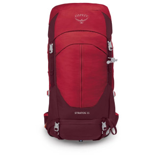 Zaino da trekking Osprey Stratos 36 rosso poinsettia red