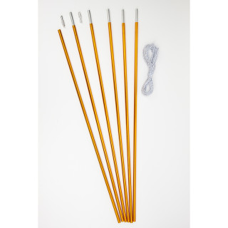 Set di pali Rockland Tent Poles Alu - 6 x 60 cm arancione orange