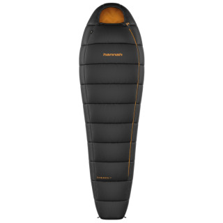 Sacco a pelo Hannah Sherpa 300 nero/arancio jet black/inca gold