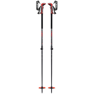 Bastoncini da skialp Leki Haute Route 2 nero/rosso dark anthracite-dark red-black