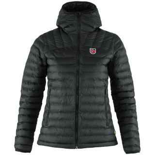 Giacca invernale da donna Fjällräven Expedition Lätt Hoodie nero Black