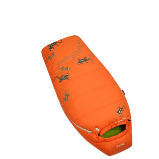 Sacco a pelo per bambino Boll Patrol Lite arancione Orange/Lime