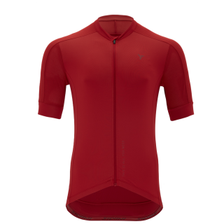 Maglia da ciclismo da uomo Silvini Carnio rosso merlot