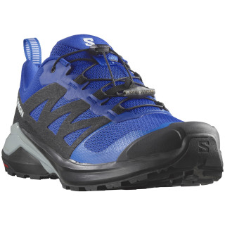 Scarpe da corsa da uomo Salomon X-Adventure blu/nero Lapis Blue / Black / Quarry