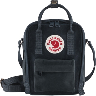 Borsa Fjällräven Kånken Re-Wool Sling blu Nightish